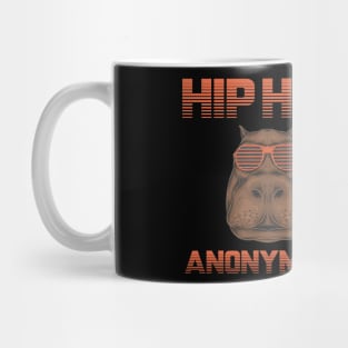 Funny HipHop Anonymous hippopotamus Hip Hop Pan Gift Mug